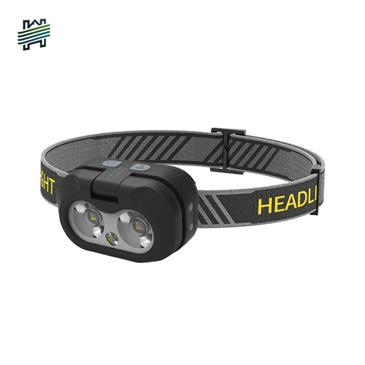HYTRA Rechargeable Flip Cover Induction Headlamp The Headlights Shine From a Distance Flip Cover Low Light Wave Sensing