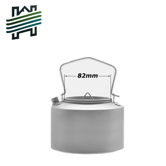 HYTRA Pure Titanium Outdoor Large Capacity Kettle