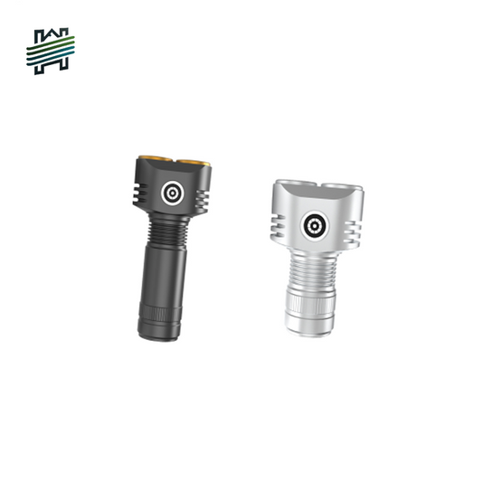 HYTRA Long-range Strong Light Flashlight Strong Magnetic Adsorption Portable Bag Holder Large-capacity Lithium Battery
