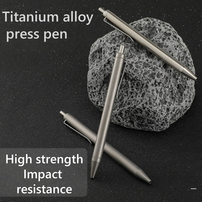HYTRA Titanium Alloy Press Pen
