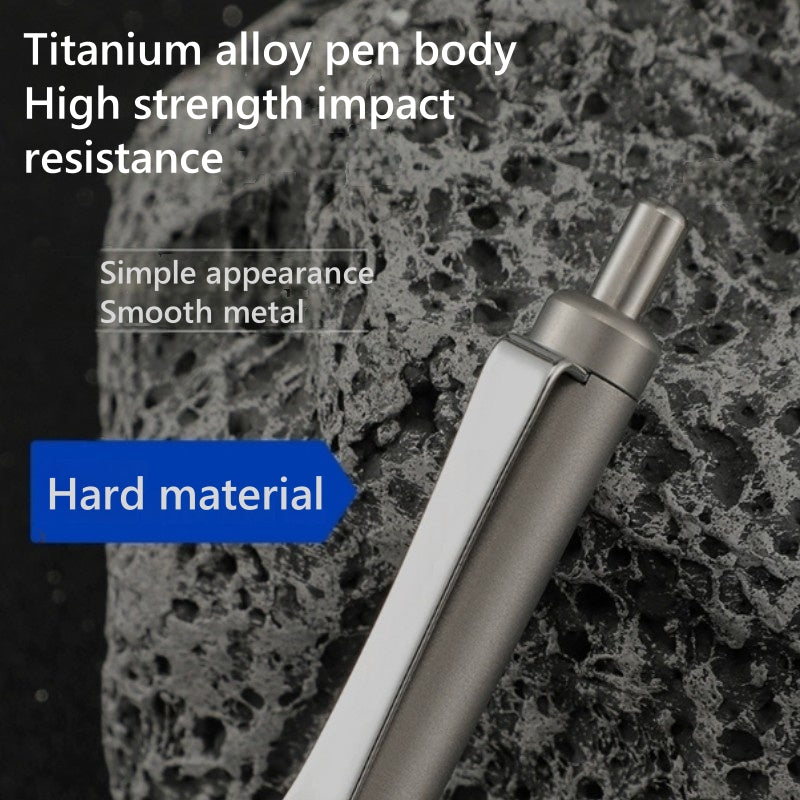 HYTRA Titanium Alloy Press Pen