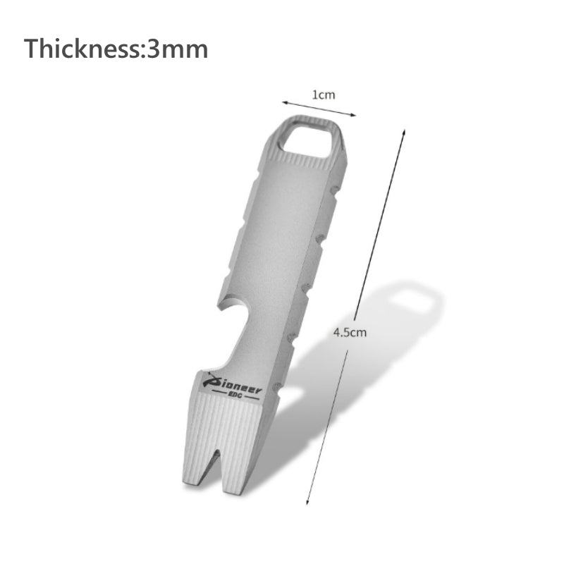 HYTRA Titanium Alloy Crowbar Corkscrew