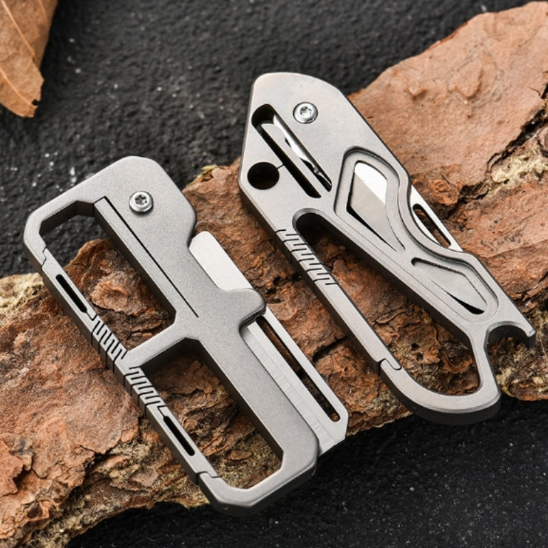 HYTRA Titanium Alloy Self-defense Metal Key Chain
