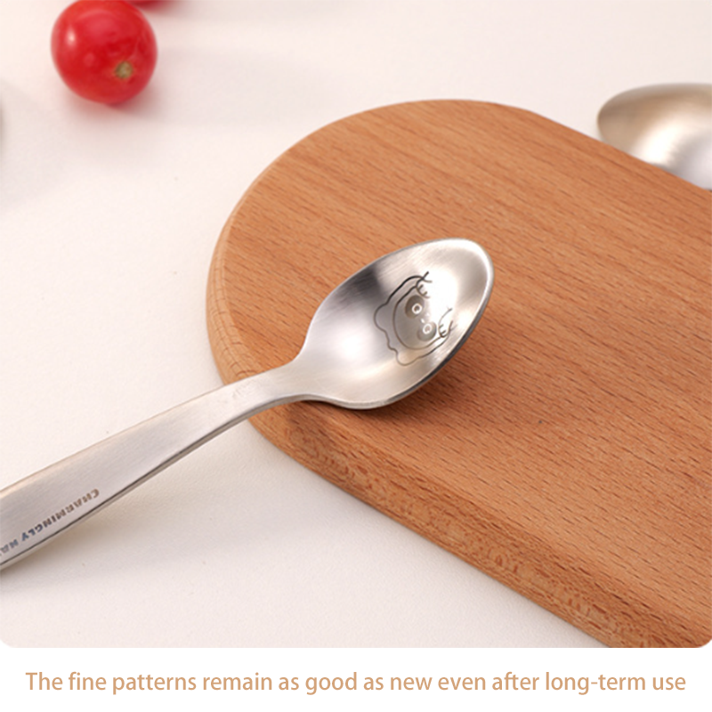 HYTRA Spoons Children's Tableware Spoons  School and Hotel-specific Spoons Stainless Steel