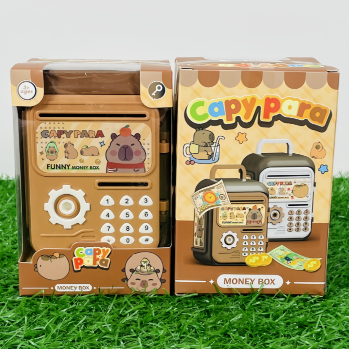 New style piggy bank for girls and boys, password box for saving money, large capacity for boys, princess toy for pretend play