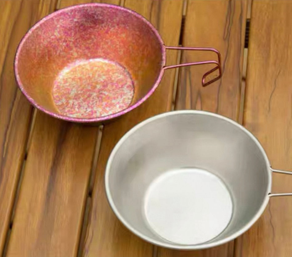 HYTRA Pure titanium shiraz bowl