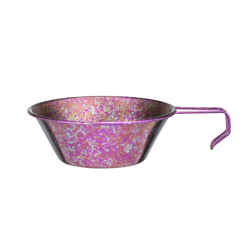 HYTRA Pure titanium shiraz bowl
