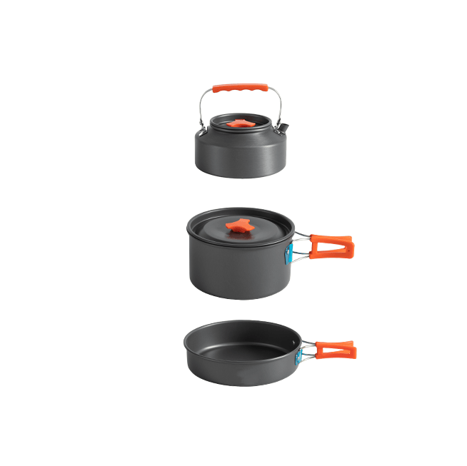 HYTRA Outdoor Camping Cookware Food Grade Aluminum CW301