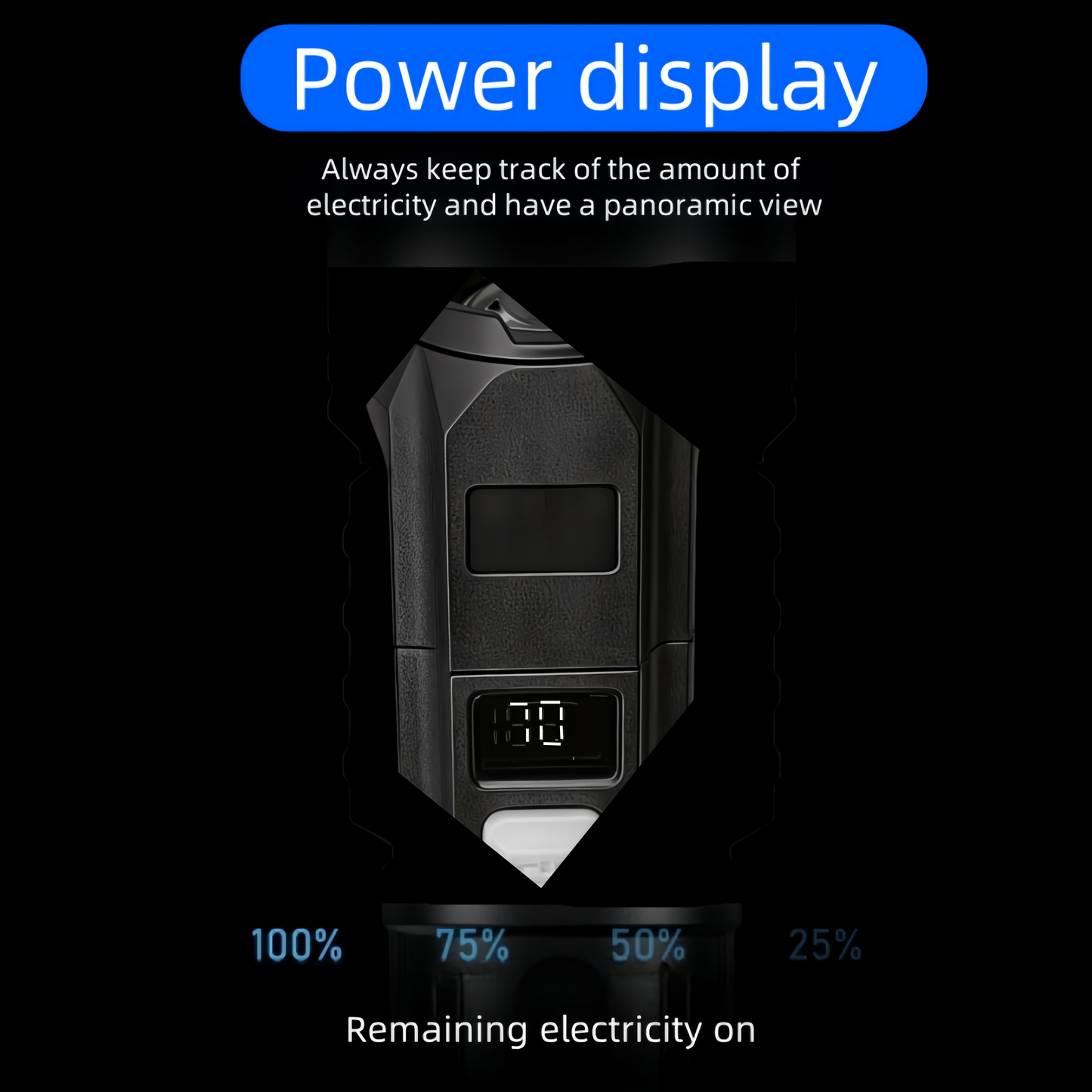 Convenient charging, long-range shooting, strong light, focusing, flashlight, outdoor LED multi-functional, high-quality product.