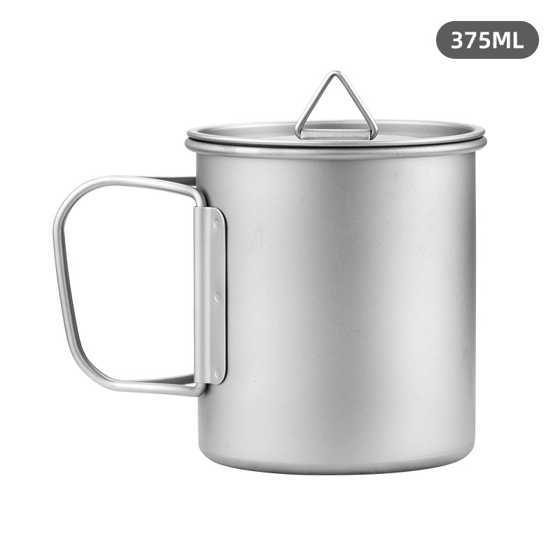 HYTRA Outdoor Pure Titanium Multi-capacity Water Cup