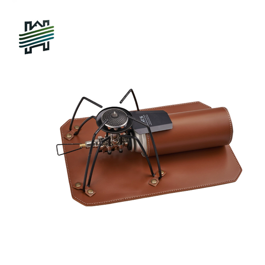 HYTRA Spider Stove Cassette Stove Gas Tank Fixing Leather Pad