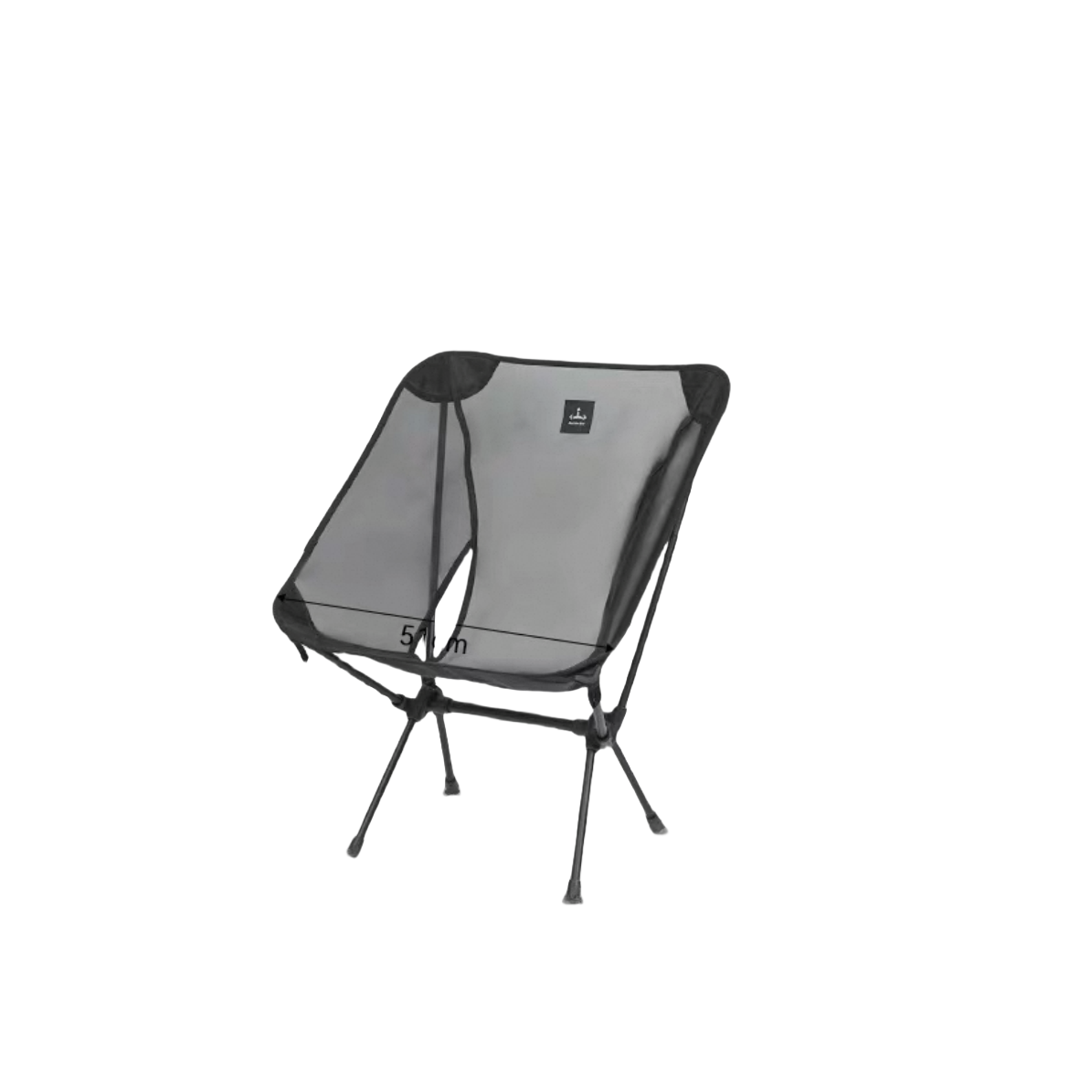 HYTRA Aluminium alloy folding camping moon chair