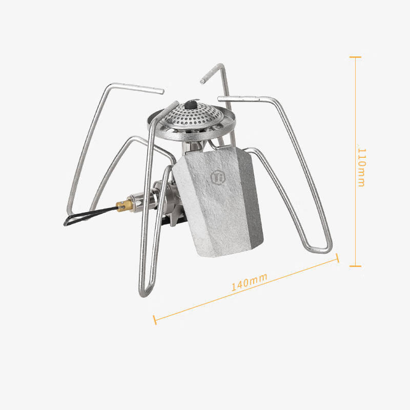 HYTERA Pure Titanium Folding Outdoor Spider Stove