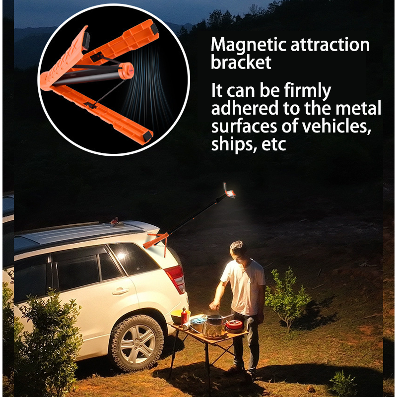 HYTRA Portable Outdoor Camping Tent Lamp Super Large Capacity Multi-directional Lighting and Freely Adjustable Angles