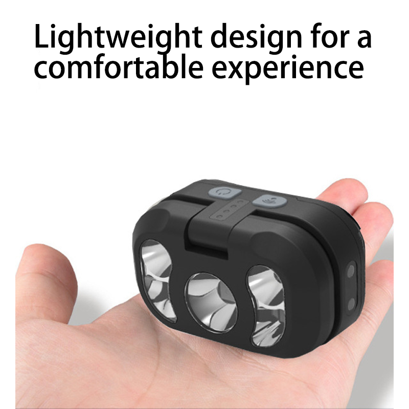 HYTRA Inductive High-intensity Bald Light Waterproofing for Daily Life The Headlights Shine From a Distance The Lid is Illuminated