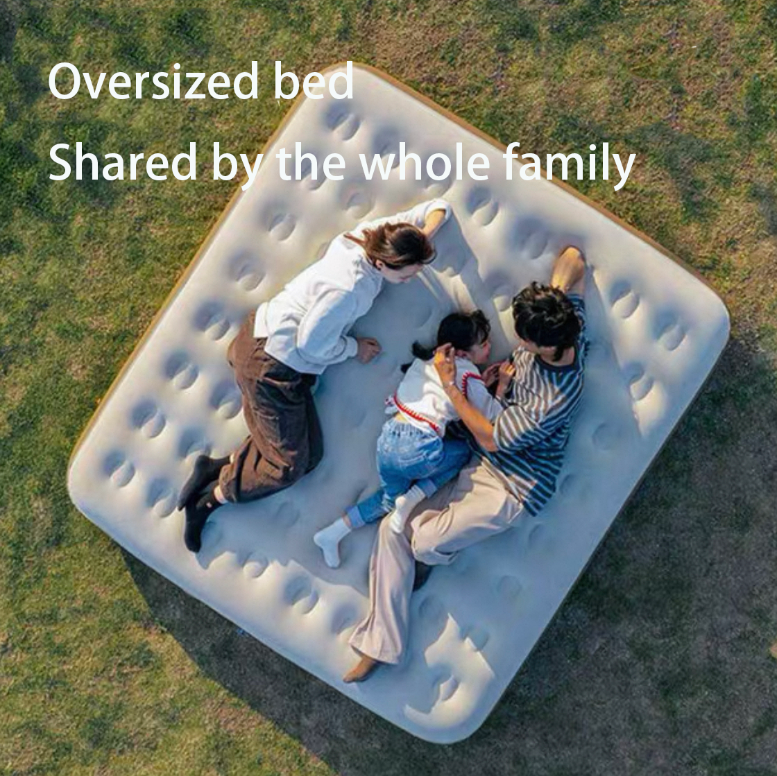 HYTRA Double 35 Holes Outdoor Inflatable Mattress