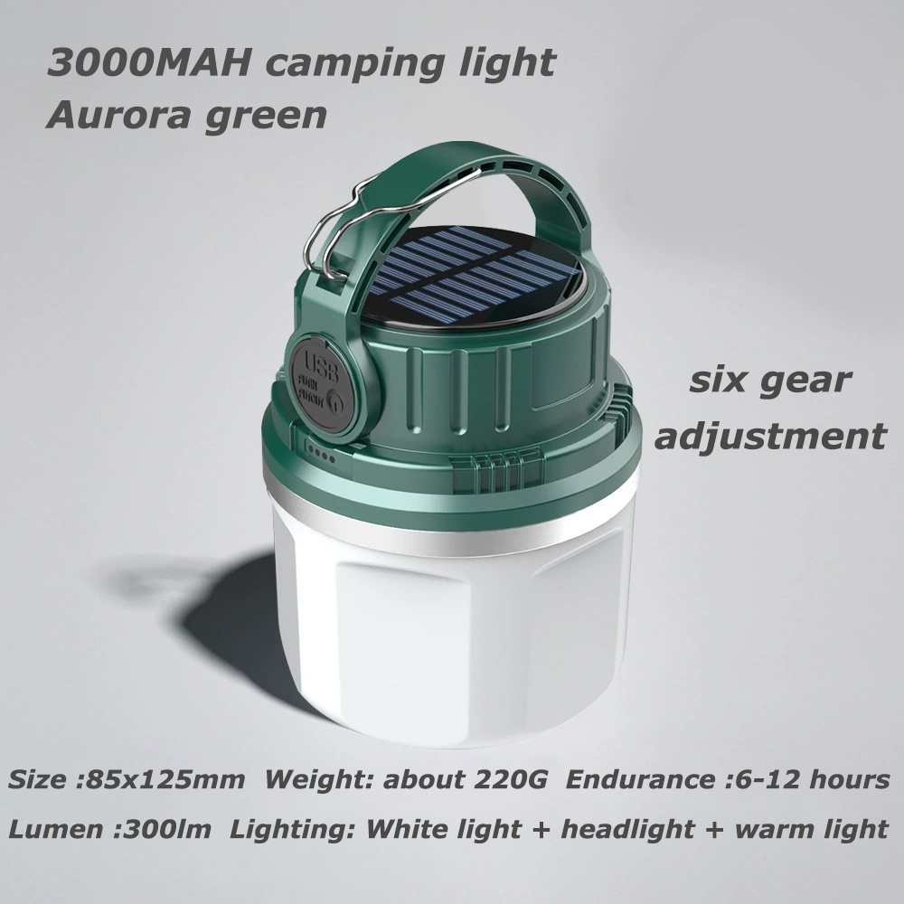 HYTRA Rechargeable Lithium Battery Tent Light Multi-functional Portable Camping Light