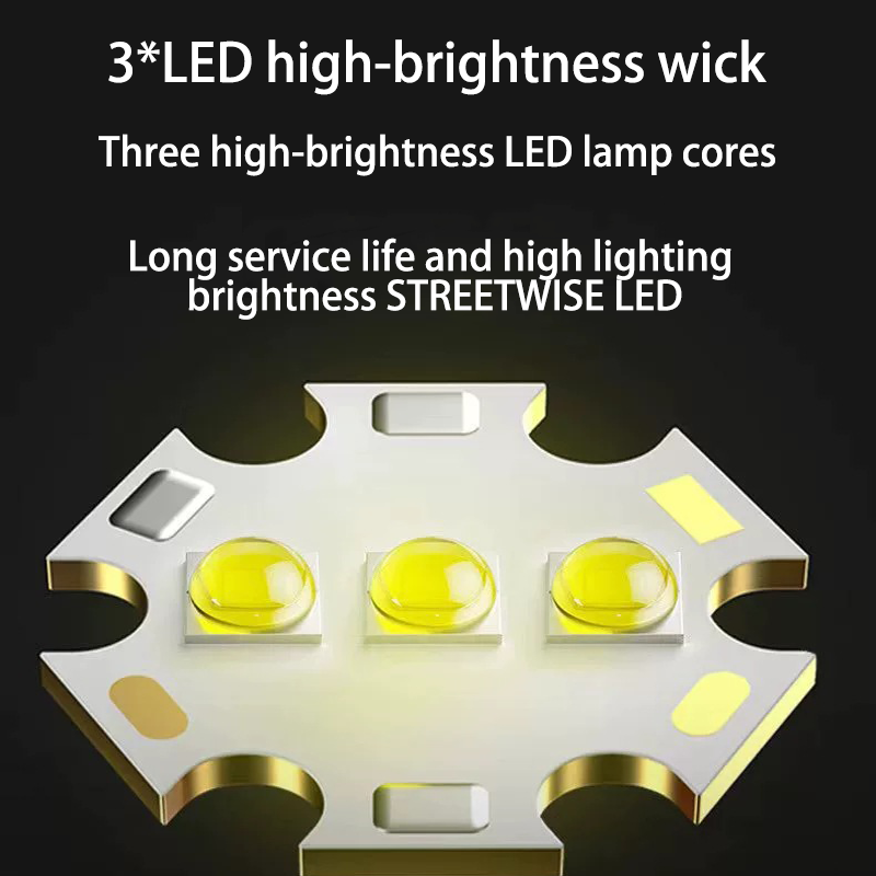 HYTRA Outdoor Led Multi-functional Bicycle Waterproofing for Daily Life Four Levels of Brightness Adjustment Detachable Elastic Ring Buckle