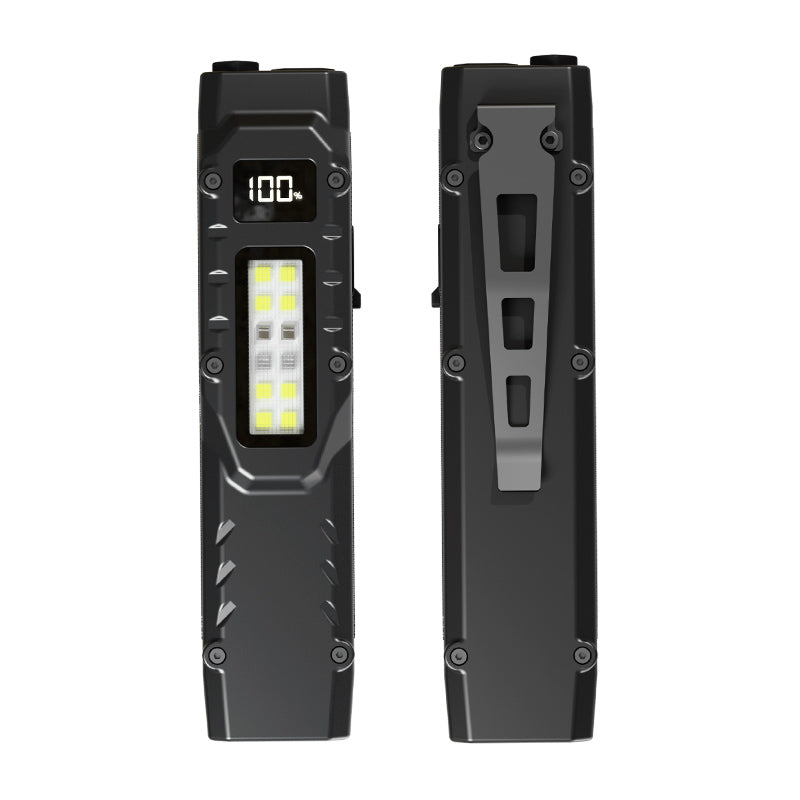 HYTRA Stainless Steel Outdoor Flashlight 1000mA