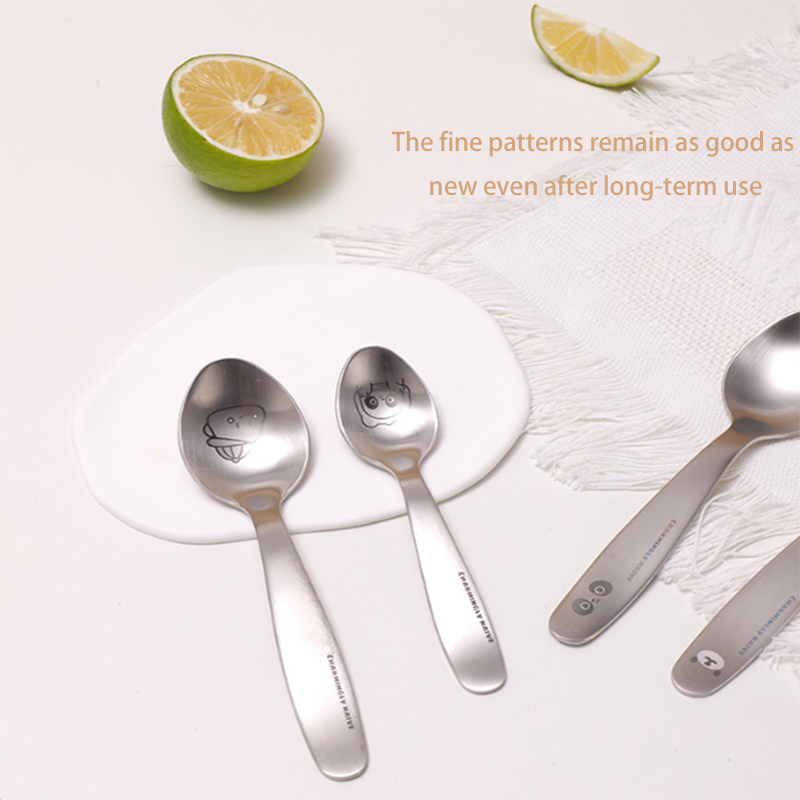 HYTRA Spoons Children's Tableware Spoons  School and Hotel-specific Spoons Stainless Steel
