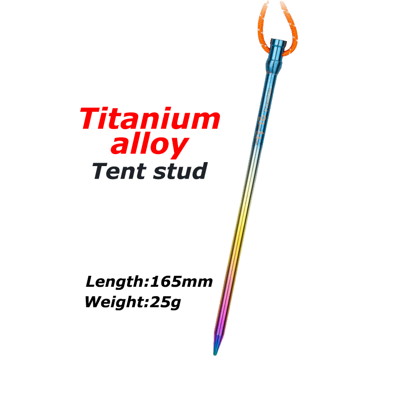 HYTRA Titanium Alloy High Hardness Tent Nail/Poles