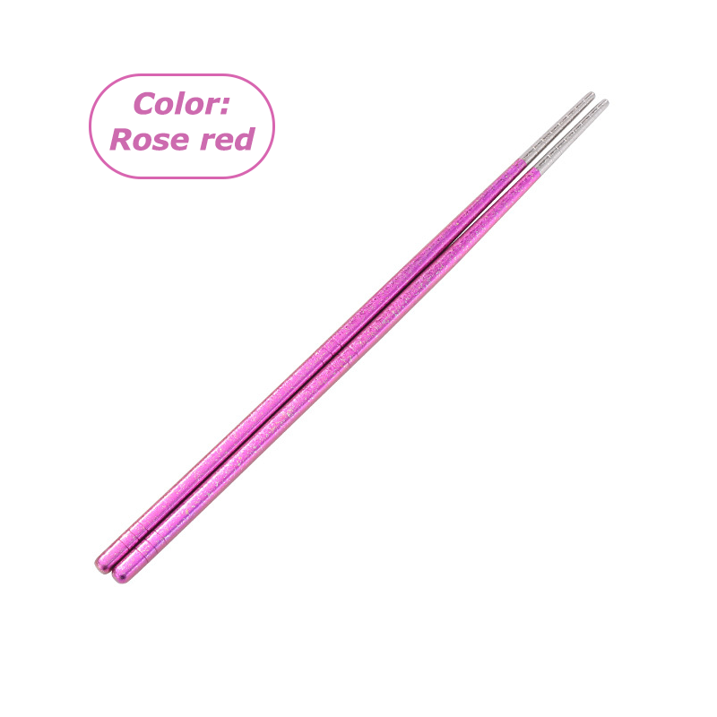 HYTRA Pure Titanium High Temperature And Non-slip Chopsticks