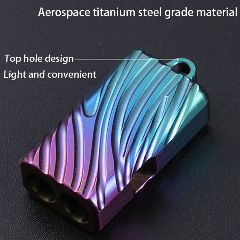 HYTRA Titanium Survival Whistle