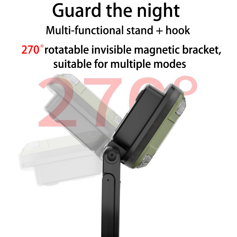 HYTRA All-terrain LED Camping Lights Shock-resistant and Waterproof Ultra-large Capacity Battery 82+ Color Rendering Index
