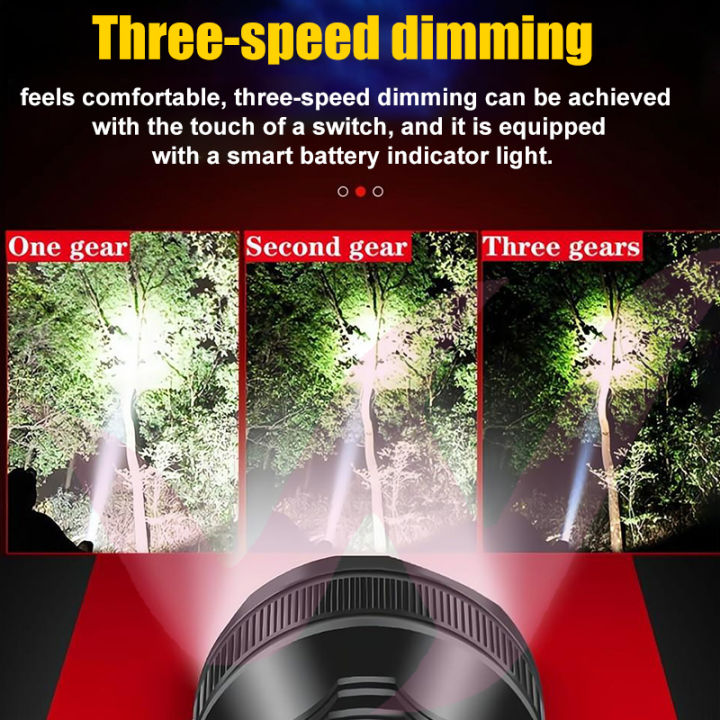 HYTRA LED Strong Outdoor Flashlight