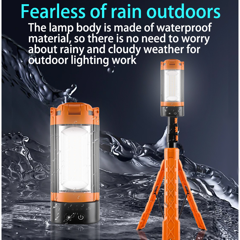 HYTRA Portable Outdoor Camping Tent Lamp Super Large Capacity Multi-directional Lighting and Freely Adjustable Angles