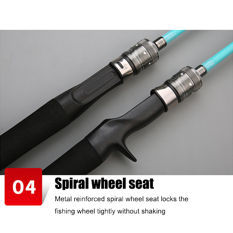 HYTRA Makou Rod Spiral Wheel Seat Tightly Inserted Comfortable Grip