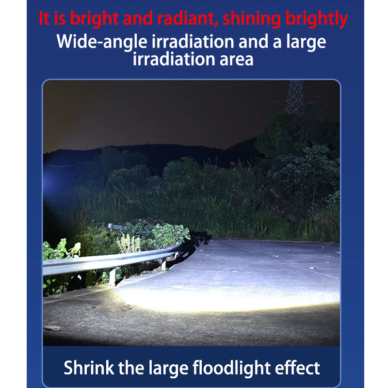 HYTRA Led High-intensity Rechargeable Flashlight Compact and Lightweight Multifunctional Lighting Applicable to Multiple Scenarios