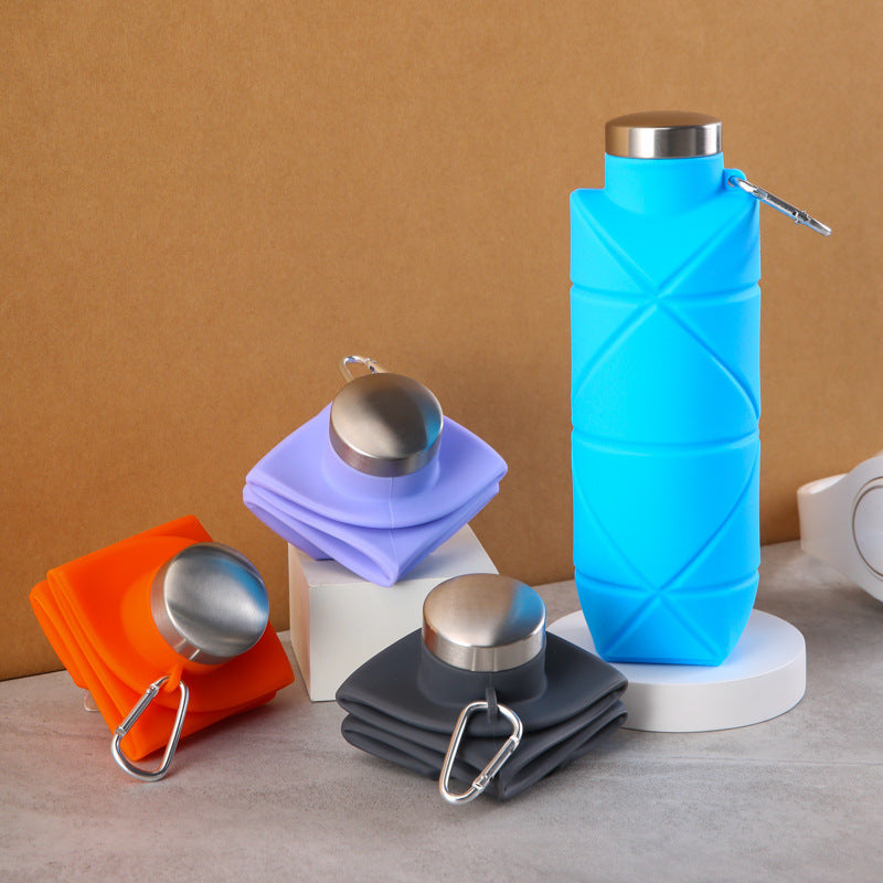 HYTRA Collapsible Silicone Water Bottle