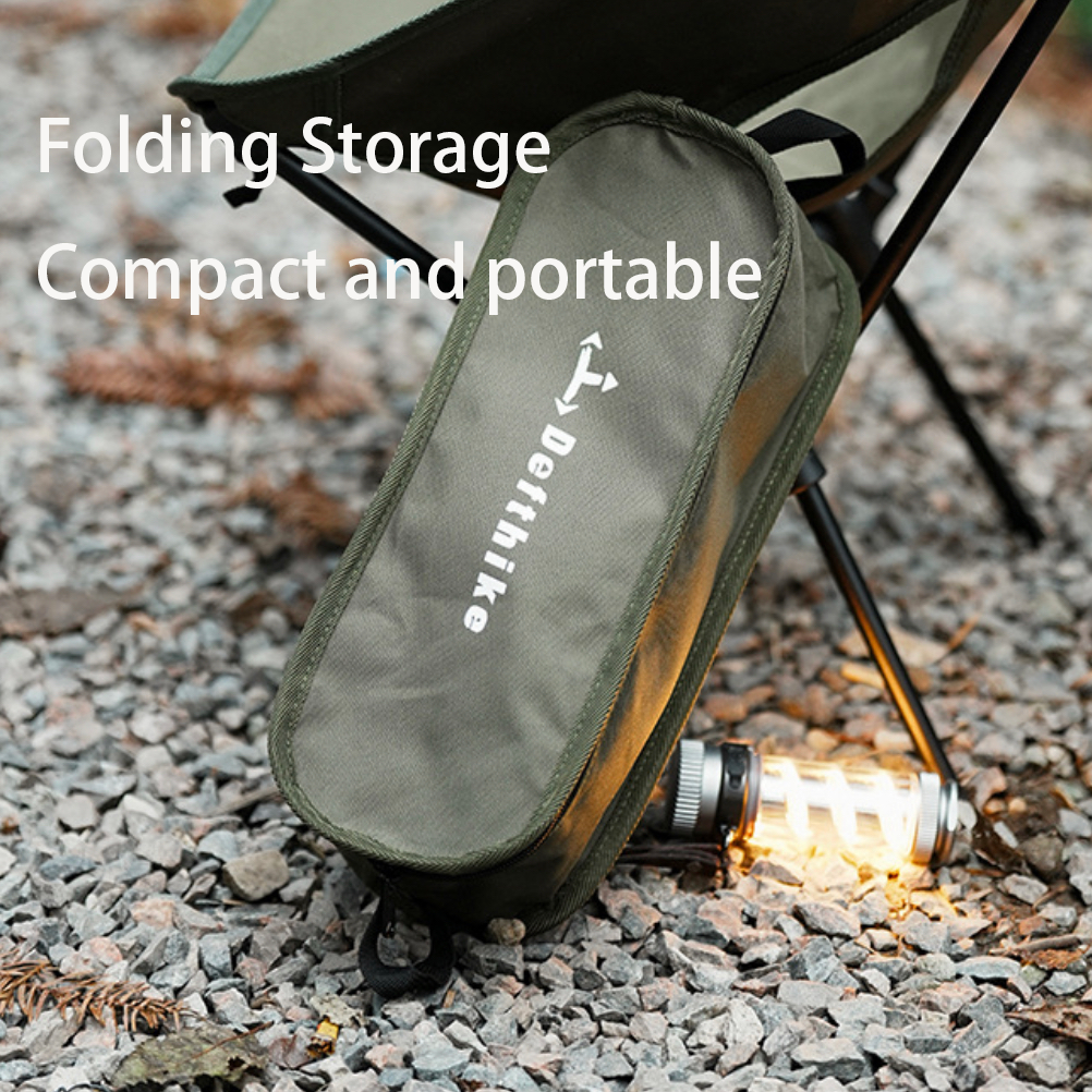 HYTRA Aluminium alloy folding camping moon chair