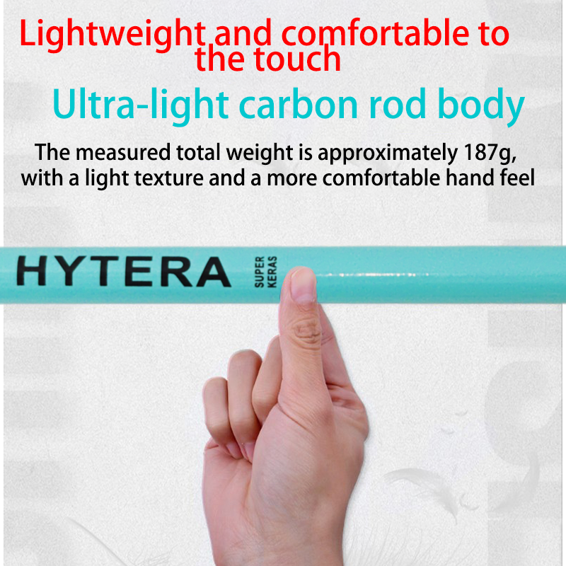 HYTRA Children's Carbon Multi-color Wire Mesh Carbon Rod Body Telescopic and Lightweight Freely Adjust the Length