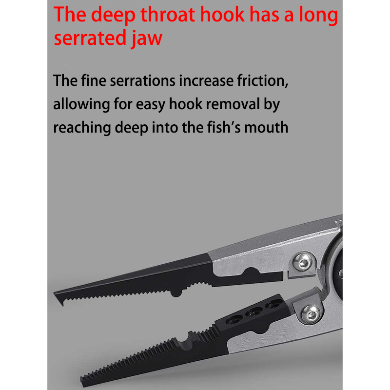 HYTRA Fish Controller Wire-breaking Pliers Selected Aluminium Alloy Strong Corrosion Resistance Fit the Hand Shape The Handle is Designed Artificially