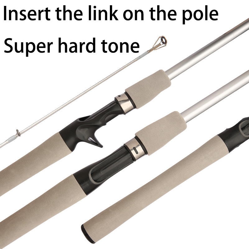 HYTRA Lure Rod Throwing a Rod High Sensitivity Integrated Design Easy to Clean and not Slippery