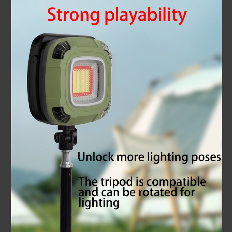 HYTRA All-terrain LED Camping Lights Shock-resistant and Waterproof Ultra-large Capacity Battery 82+ Color Rendering Index