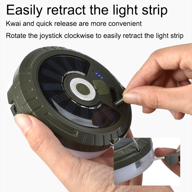 HYTERA Solar Camping Light Waterproof for Daily Use Ultra Long Battery Life Multi Level Adjustment Main Ambient Light with Multiple Functions