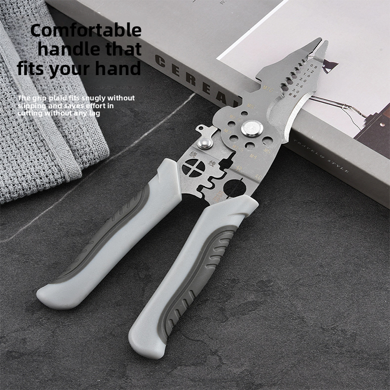 HYTRA 21-in-1 universal wire stripper, multi-functional stripping and wire separation Chromium-vanadium steel