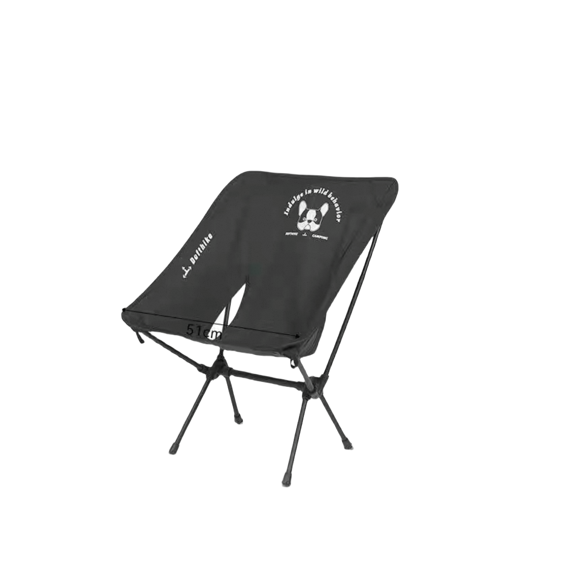 HYTRA Aluminium alloy folding camping moon chair