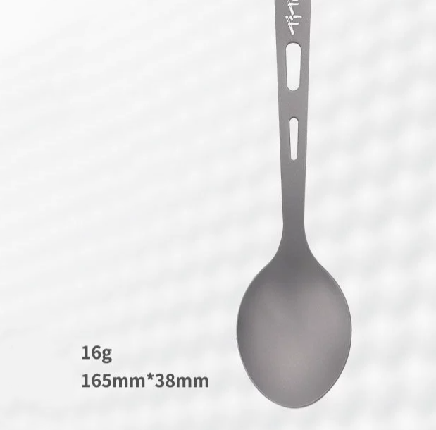 HYTRA Outdoor Titanium Knife, Fork and Spoon