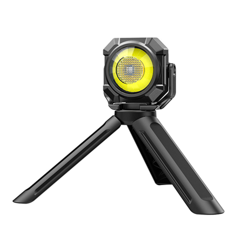 HYTRA Outdoor Portable High-intensity Tool Light Smart Battery Level Display Type-C Fast Charging 360° Rotation Life TYPE Waterproof