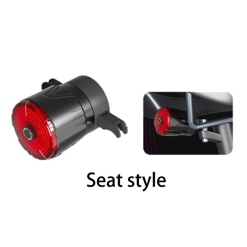 HYTRA Multifunctional Bicycle Tail Light TYPE-C Fast Charging Lightweight Design Brake Sensing and Intelligent Vibration