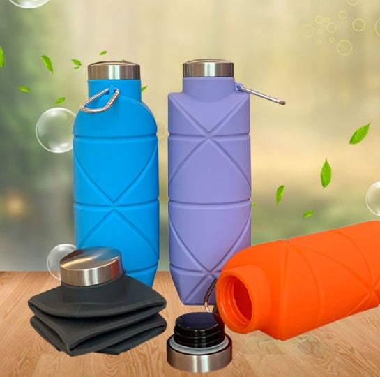 HYTRA Collapsible Silicone Water Bottle
