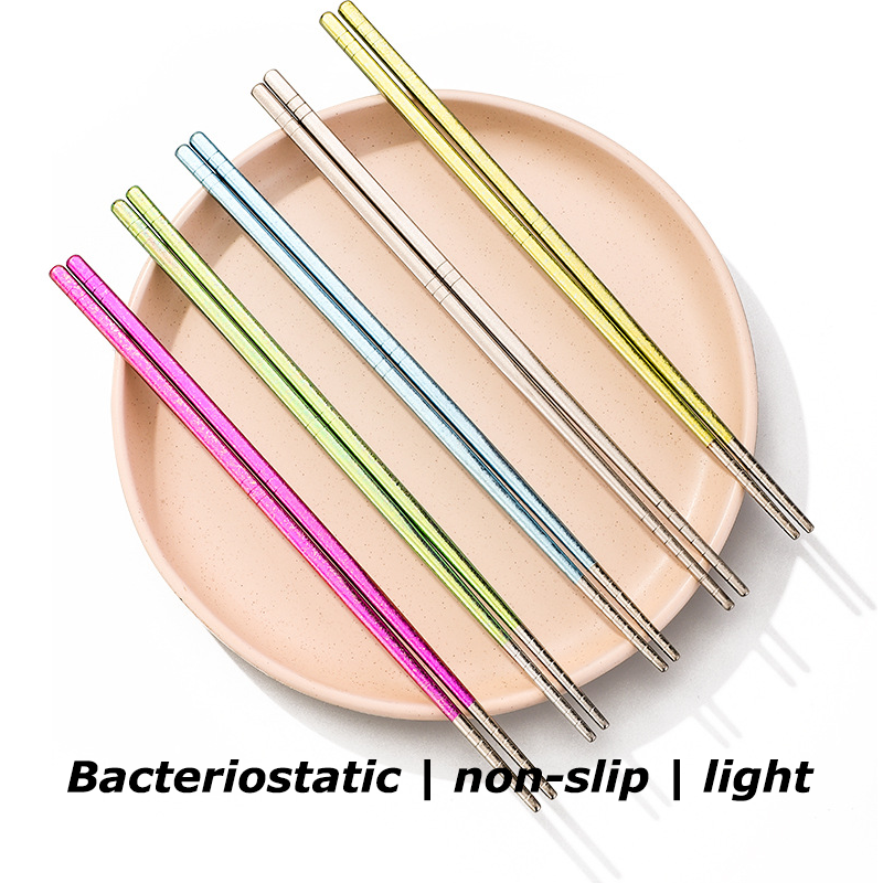 HYTRA Pure Titanium High Temperature And Non-slip Chopsticks