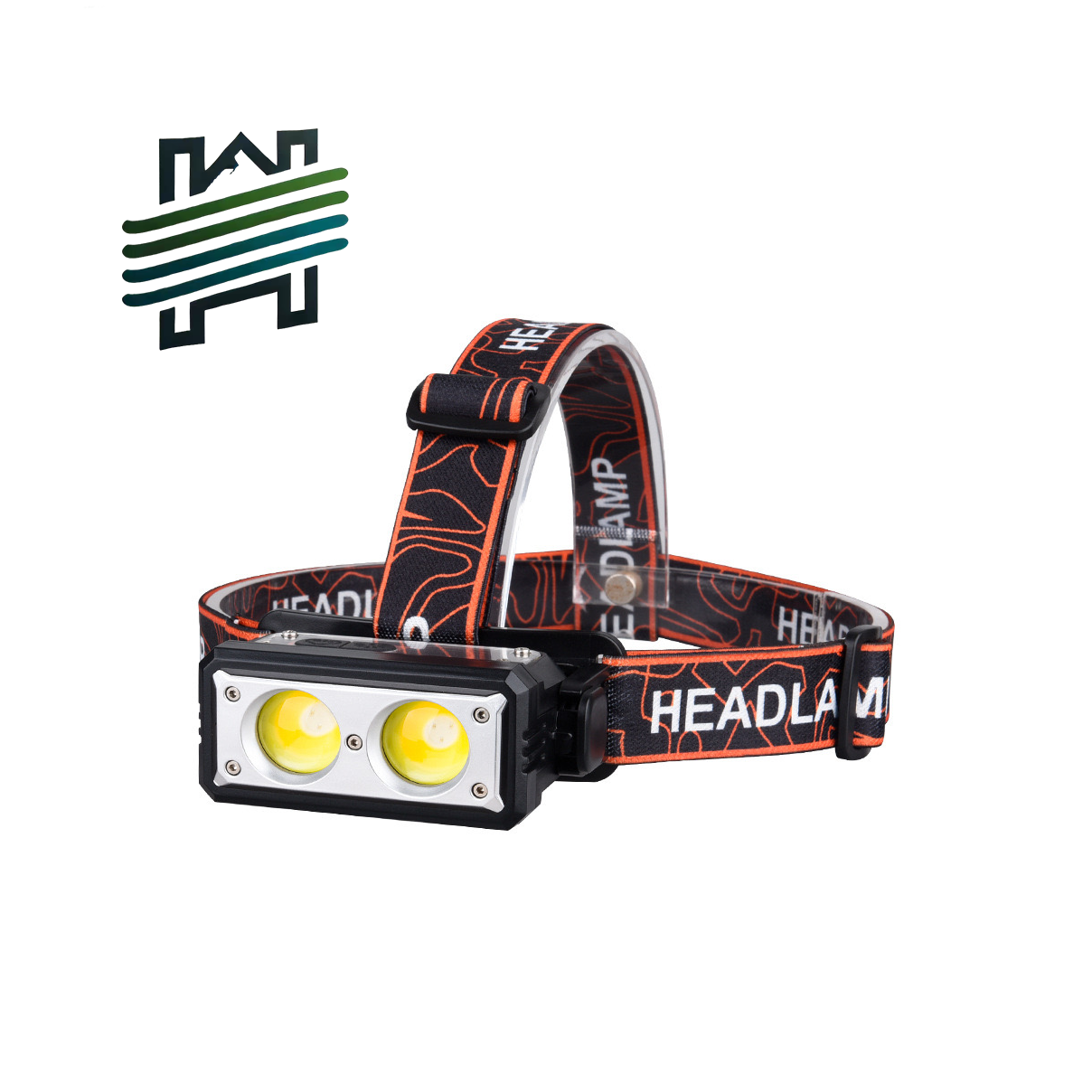 HYTRA Strong light outdoor intelligent induction electric display rechargeable headlamp