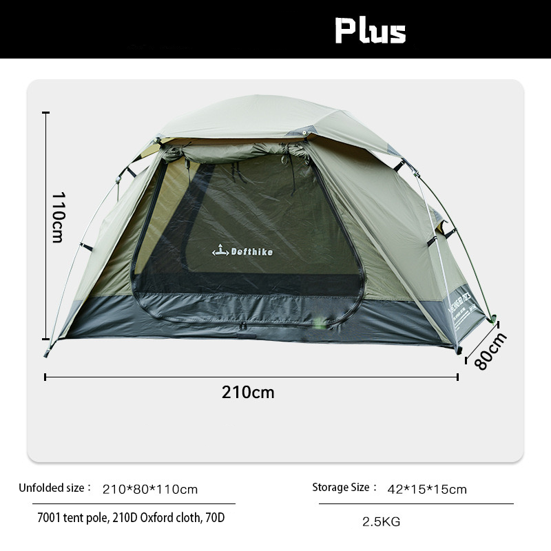 HYTRA Outdoor off-ground one-piece tent
